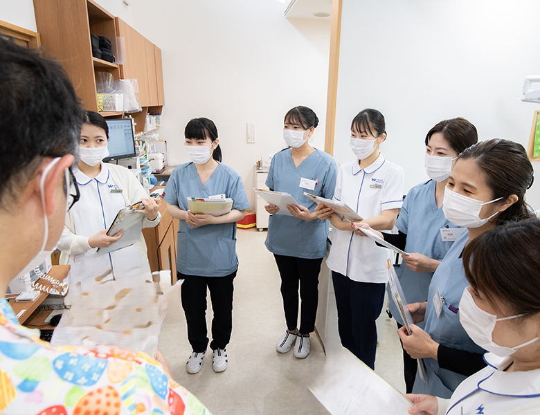 蟹江町（愛知県）の歯医者、あじさいデンタルクリニックの歯科助手