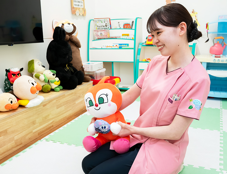 蟹江町（愛知県）の歯医者、あじさいデンタルクリニックの小児歯科